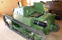 Tankette L3/35 as used by the Hungarian Army