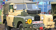 British Military Police Land Rover