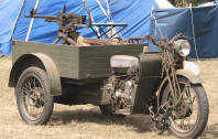 Italian Military Moto Guzzi 500 TriAlce