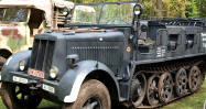 German Military Sd.Kfz.7 medium half track