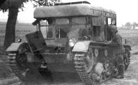 Polish Army WWII C7P Artillery Tractor